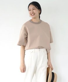 WHITE MAILS 【UNISEX】PAPER DOUBLE JERSEY OVERSIZED T-シャツ