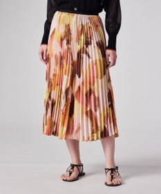 Paul Smith Floral Paint プリーツスカート