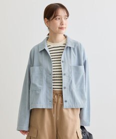 Green Parks ソフトコーデュロイショートシャツ