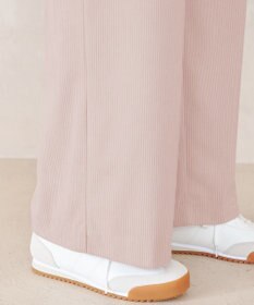 UNFILO ストレッチコーデュロイ ワイドパンツ