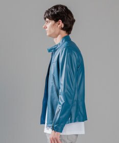 JOSEPH HOMME ライトラムナッパ レザー   シングルライダース