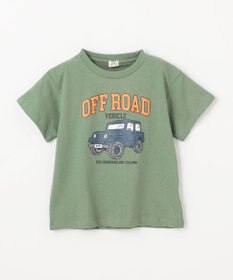 ANY KIDS 車プリント 半袖Tシャツ