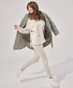 UNFILO beauty warm スリムフィット ストレッチパンツ