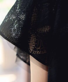 Tiaclasse レースフレアスリーブカットソートップス