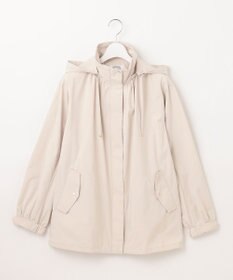 J.PRESS LADIES L 【洗える・撥水】マイクロタフタ フーデッド ショート コート