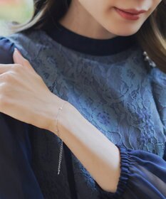 Tiaclasse ストーンチェーンブレスレット