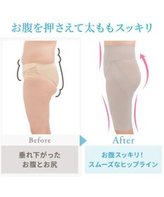 BRADELIS New York 【Yukine inc. 】ゆきねえモアソフト快適ガードル23 蒸れにくい補正ガードル