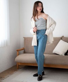 WEGO 【カップ付き/SMサイズ展開】なちゅ盛れカップインキャミ