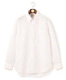 J.PRESS MEN 【WEB・一部店舗限定】コットンリネンマルチストライプ シャツ / B.D.
