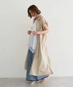 YECCA VECCA 2wayアシメデザインノースリーブブラウス