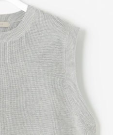 UNFILO 【抗菌防臭】片畔ニットベスト