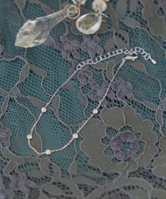 Tiaclasse ストーンチェーンブレスレット