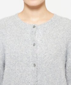 uncrave ラメ シャギー ニット カーディガン（uncrave STANDARD）