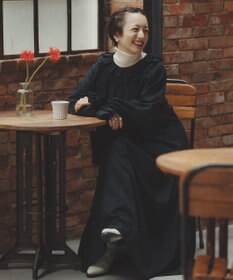 #Newans 【高山都さんコラボ】ダブルギャザーロングスカート