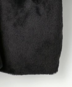 Feroux フード付きフェイクファー パーカー