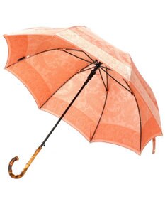槇田商店 Kirie ペイズリー ビンテージアプリコット 長傘