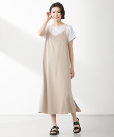 J.PRESS LADIES 【WEB限定カラーあり・接触冷感・UVケア】コンパクトコットンスムース タックスリーブ カットソー