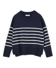 UNFILO L マイビューティニット Vネック