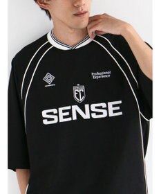 CRAFT STANDARD BOUTIQUE 接触冷感/UVカット/イージーケア/ストレッチ/ゲームシャツ-B