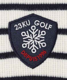 23区GOLF 今シーズンはボーダー柄も仲間入り！【MEN】【吸湿発熱】グランサーモボーダー カットソー