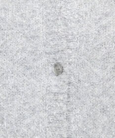 uncrave ラメ シャギー ニット カーディガン（uncrave STANDARD）