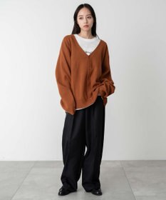 WEGO 【ユニセックス着用ITEM】ミラノリブカーディガン