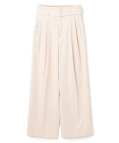 BEIGE， 【洗える】PASTEUR / ウエストベルト付きコーデュロイパンツ