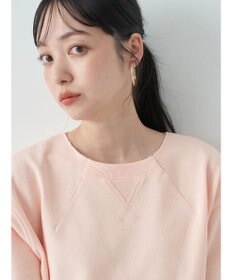 earth music&ecology デザインネックウラケプルオーバー