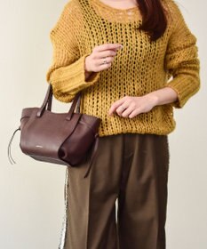 INTER-CHAUSSURES 【LORISTELLA】レザーミニトートバッグ