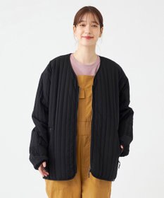 SHARE PARK LADIES 【UNISEX】キルティング蓄熱中綿 Ｖカーディガン（Mサイズ）