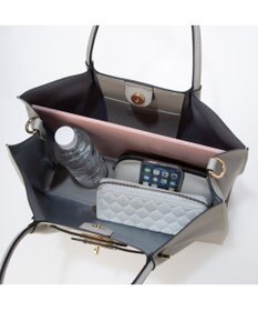 UNBILLION カシュカシュ cachecache / クラシック金具2wayスクエアトート