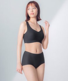 Wing ノンワイヤーブラ 【綿の贅沢】 綿混素材 ラクなのにきれい ハーフトップ KB1031 ウイング／ワコール