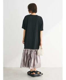 Green Parks ・ＥＬＥＮＣＡＲＥ　ＤＵＥ　メタリック切替ＴＥＥワンピ