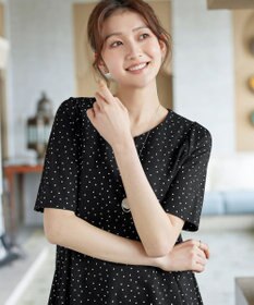 Tiaclasse 【おのののかさん着用 】「冷凛（ひやりん）」カノコバックフレアカットソー