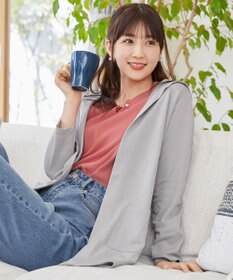 Tiaclasse 【小倉優子さん着用・洗える】フレンチスリーブニットトップス