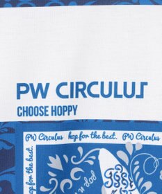 PW CIRCULUS 【吸水速乾 / UVカット / ストレッチ】【MEN】ラガーシャツ ゴルフ