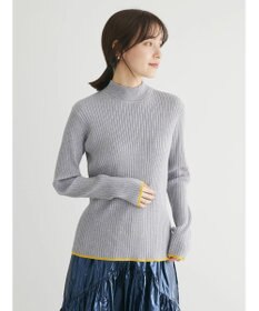 Green Parks ・ＥＬＥＮＣＡＲＥ　ＤＵＥ　ハイショクリブハイネックニット