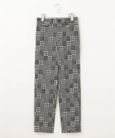 23区GOLF フレンチシックなスタイリングに！【WOMEN】チェック柄 テーパードパンツ