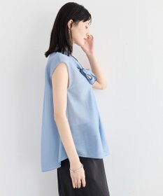 YECCA VECCA シアーボウタイブラウス