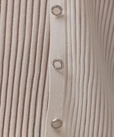 GRACE CONTINENTAL シアーフリルニットカーディガン