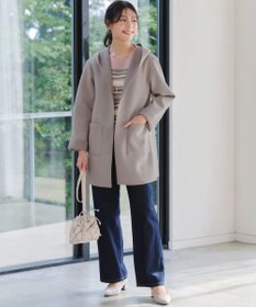 Tiaclasse マルチボーダーニットトップス