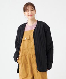 SHARE PARK LADIES 【UNISEX】キルティング蓄熱中綿 Ｖカーディガン（Mサイズ）