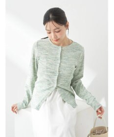 earth music&ecology メランジリブカーディガン