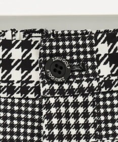 23区GOLF フレンチシックなスタイリングに！【WOMEN】チェック柄 テーパードパンツ