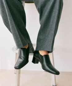 Pointer 日本製 本革甲深パンプス