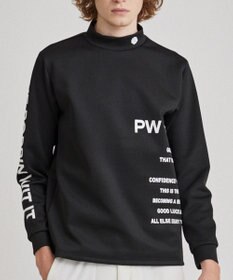 PW CIRCULUS 【ストレッチ / 快適 / 一枚でサマになる】【MEN】NEW ロゴモック T