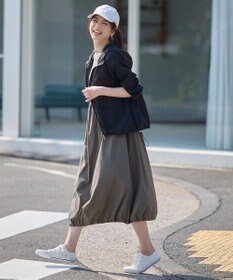 ANY 【WEB限定】シアーフードブルゾン