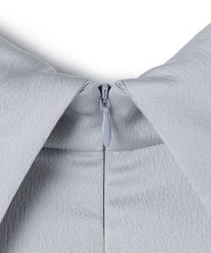 BEIGE， 【洗える・Precious 11月号掲載】LLOYD / ハンマーサテンロールカラー半袖ブラウス