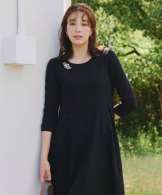 Tiaclasse ウェーブロングパールブローチ