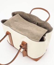 UNBILLION cachecache パーテーションPUトートバッグL